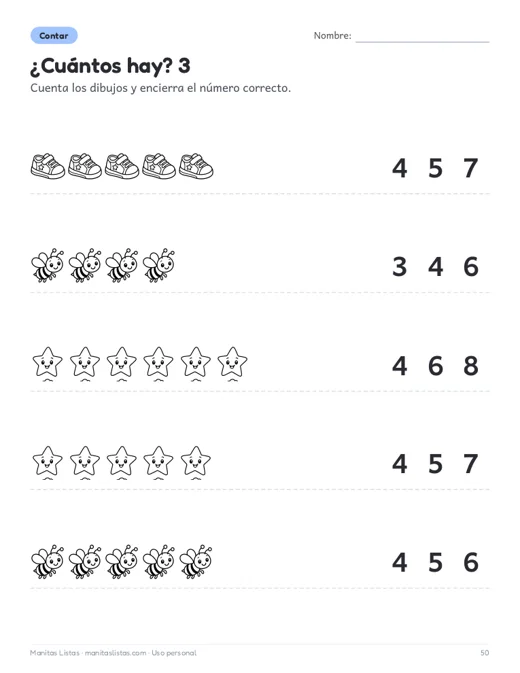 Ficha de conteo