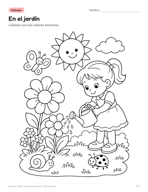 Dibujo para colorear